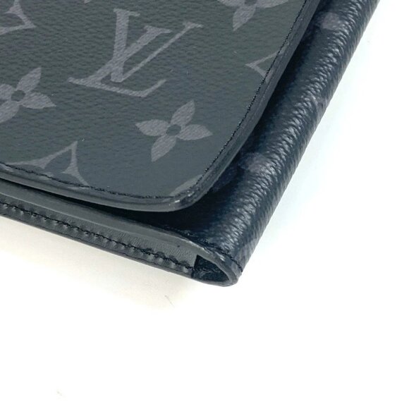 LOUIS VUITTON GI0273 MonogramEclipse Porte de Gumain Frank GM Case Clutch bag - Picture 7 of 15